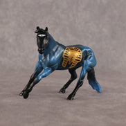 New Kingdom OOAK Chip Cutting Horse by Enrique Duarte WC26