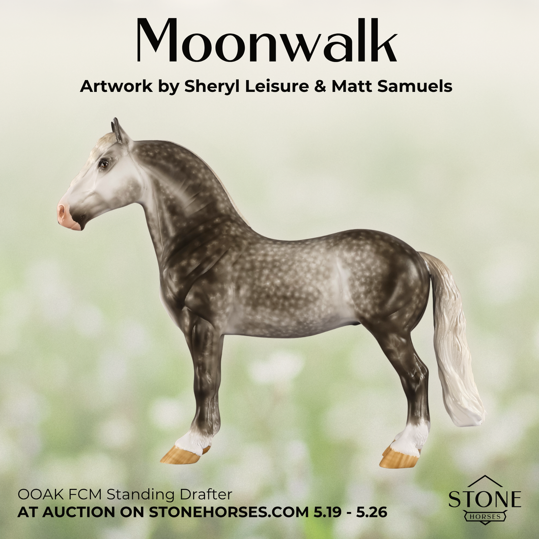 Moonwalk OOAK FCM Standing Drafter by Sheryl Leisure & Matt Samuels SHCF26