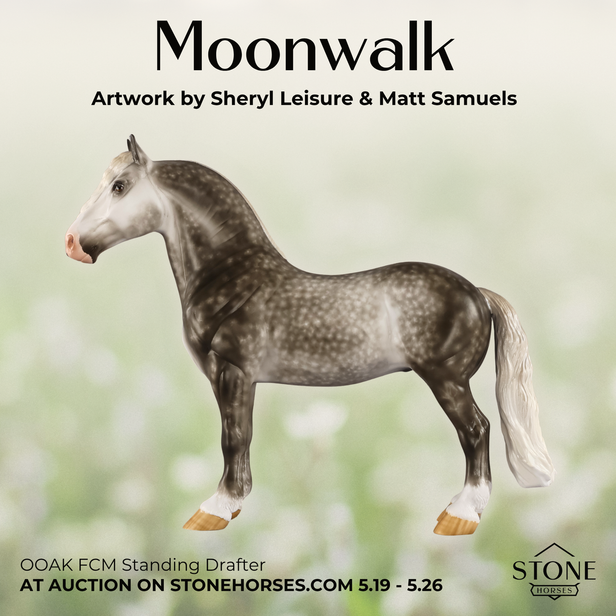 Moonwalk OOAK FCM Standing Drafter by Sheryl Leisure & Matt Samuels SHCF26