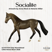 Socialite LE-10 Chip Warmblood by Anna Rieck LHS26