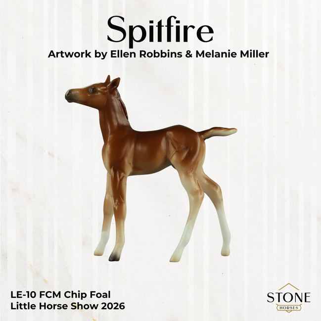 Spitfire LE-10 Chip Foal by Ellen Robbins LHS26