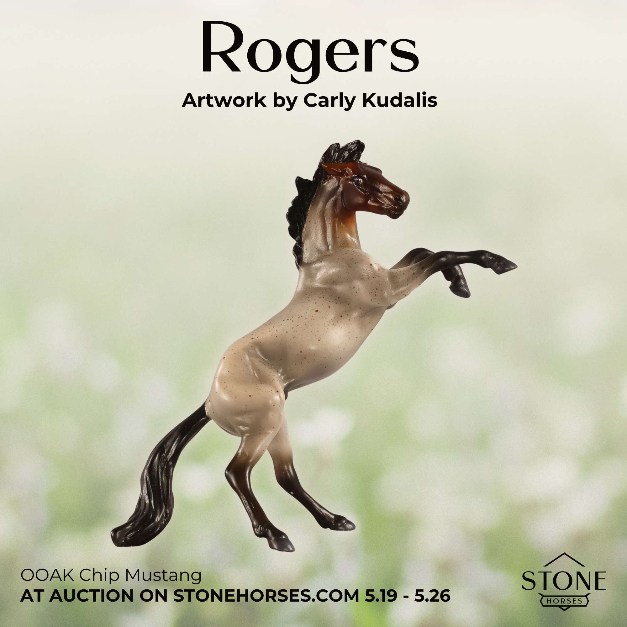 Rogers OOAK Chip Mustang by Carly Kudalis SHCF26