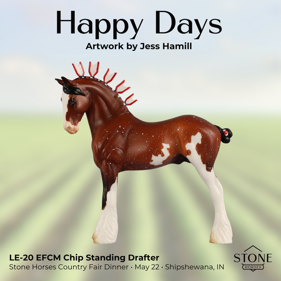 Happy Days LE-20 FCM Chip Standing Drafter by Jess Hamill SHCF26