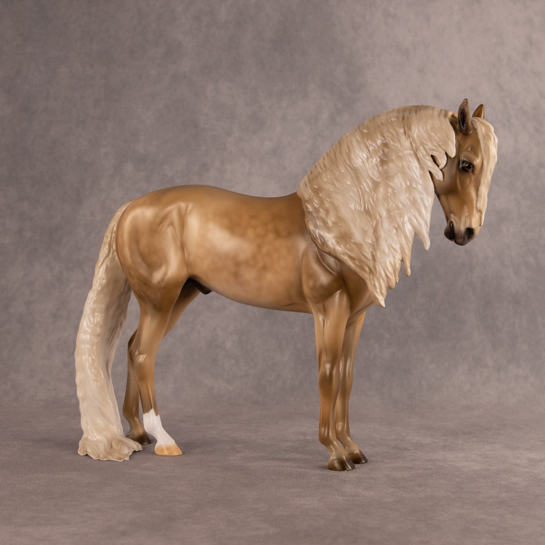 New Kid on the Flock OOAK FCM Andalusian by Julie Keim EQ26