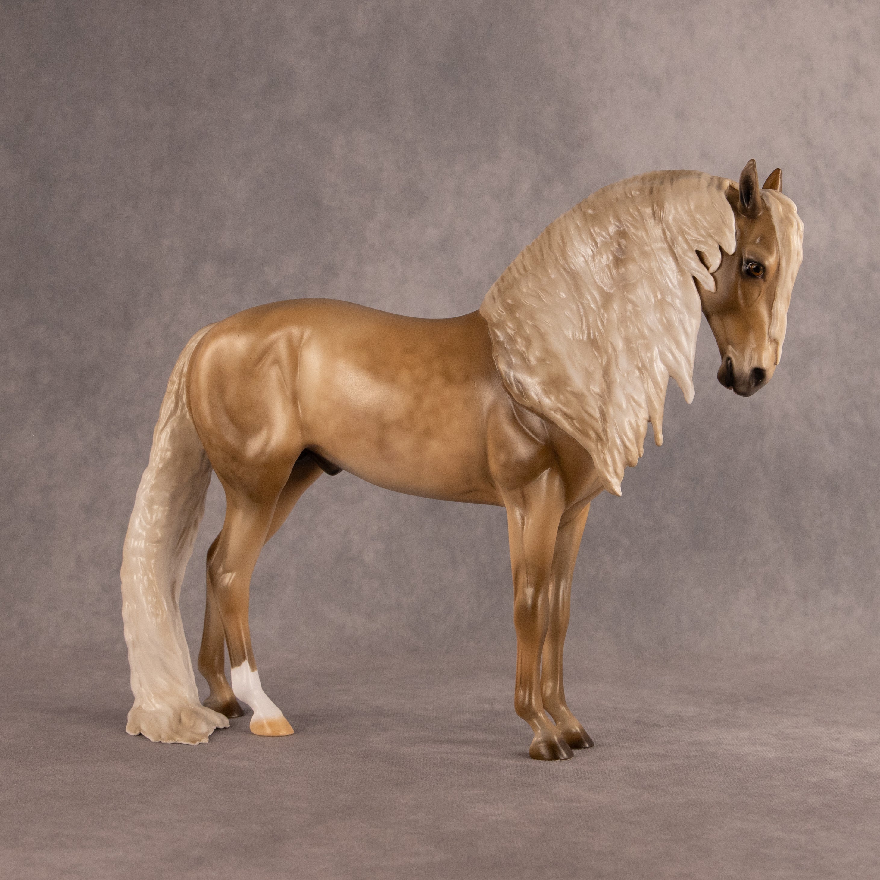 New Kid on the Flock OOAK FCM Andalusian by Julie Keim EQ26