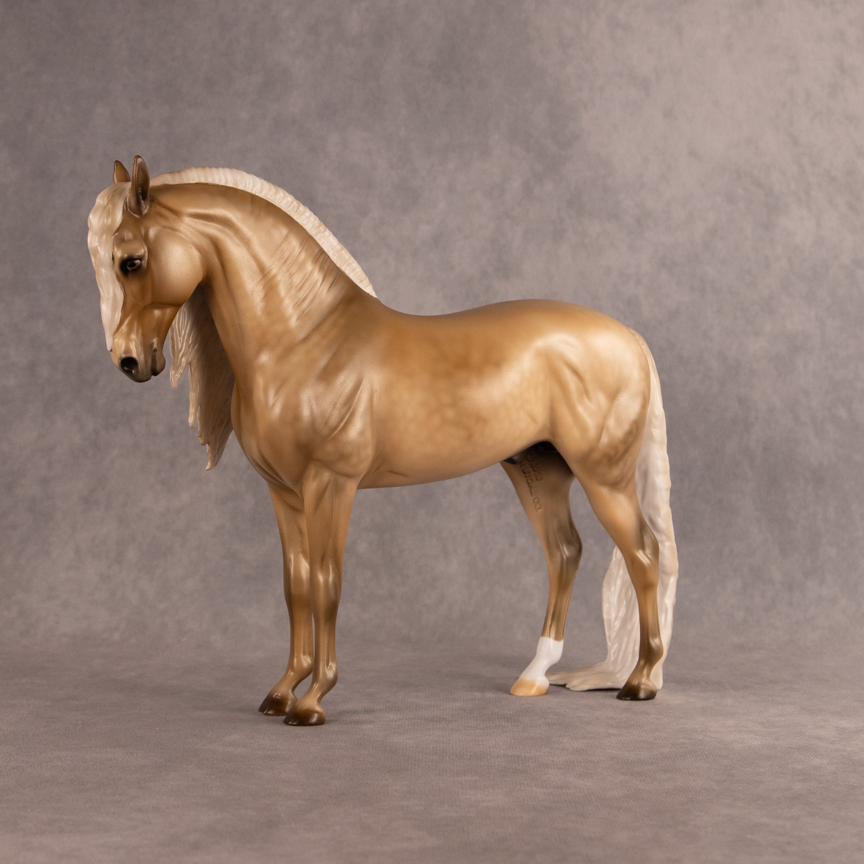New Kid on the Flock OOAK FCM Andalusian by Julie Keim EQ26
