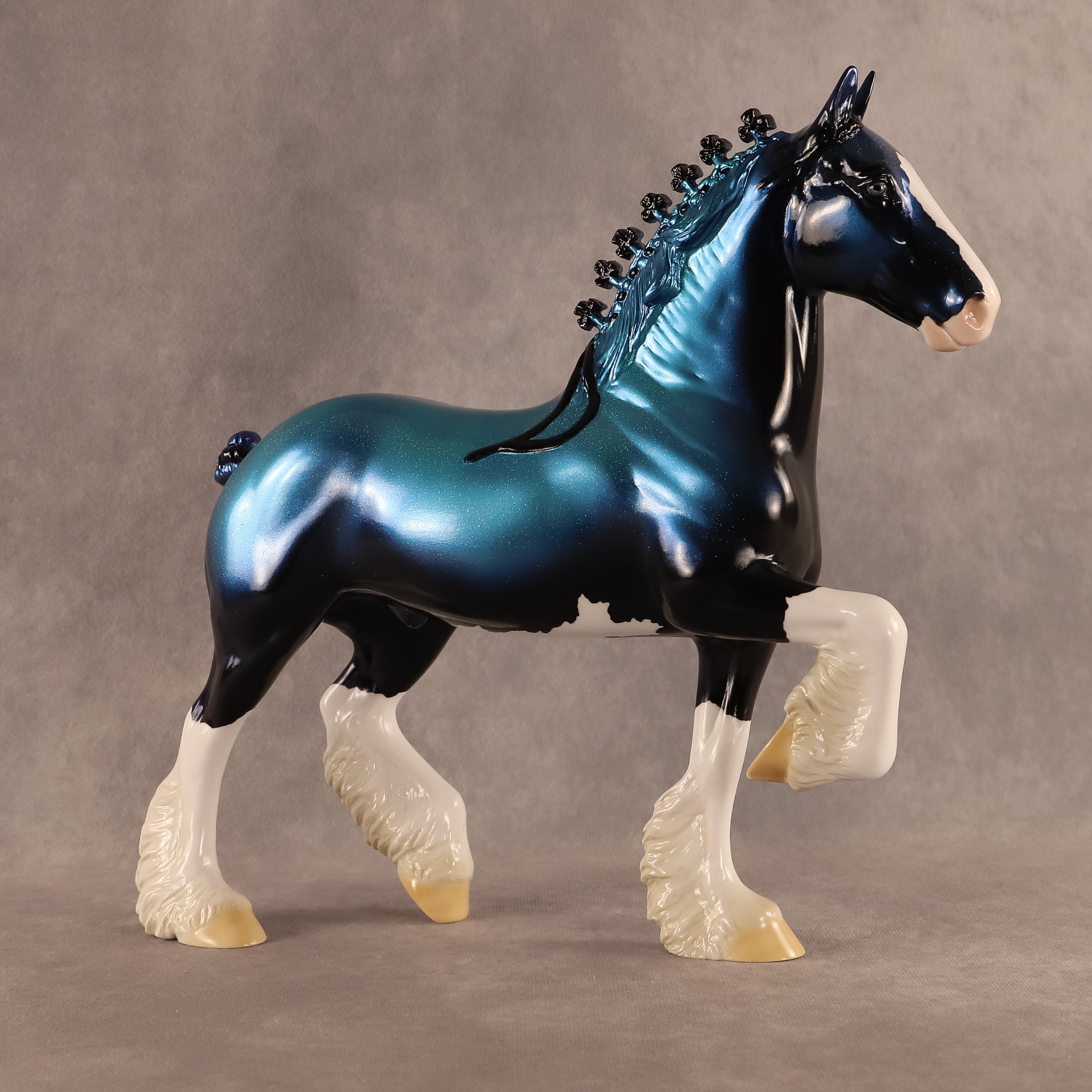 Nick of Time OOAK Trotting Drafter by Erin Corbett EQ26