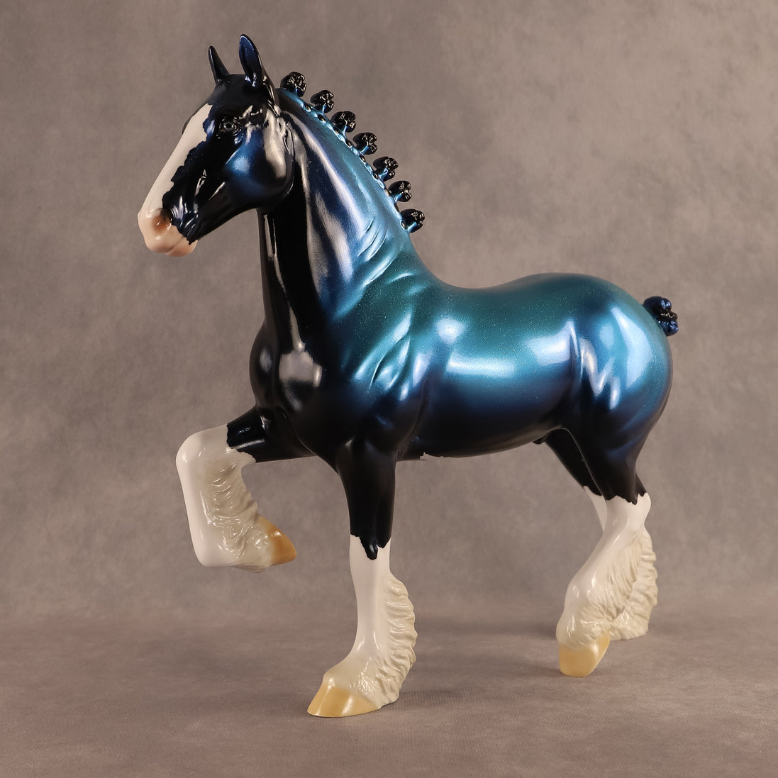 Nick of Time OOAK Trotting Drafter by Erin Corbett EQ26