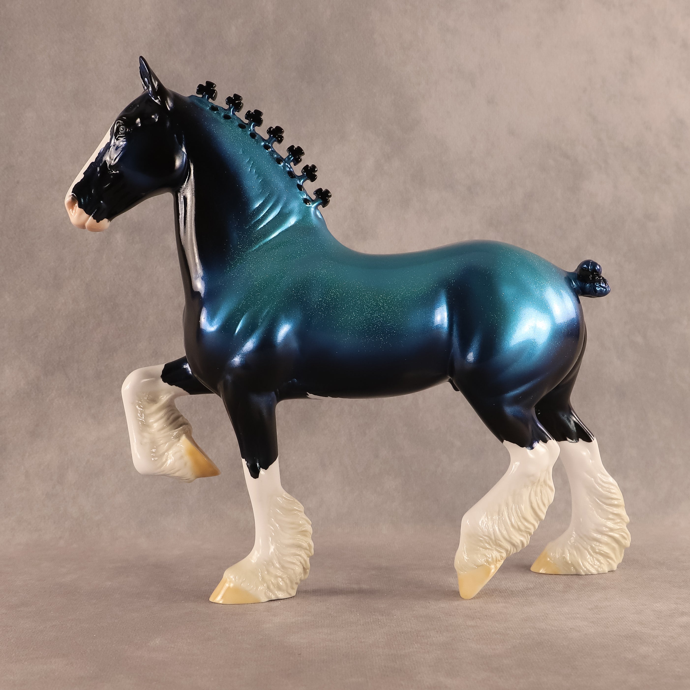 Nick of Time OOAK Trotting Drafter by Erin Corbett EQ26