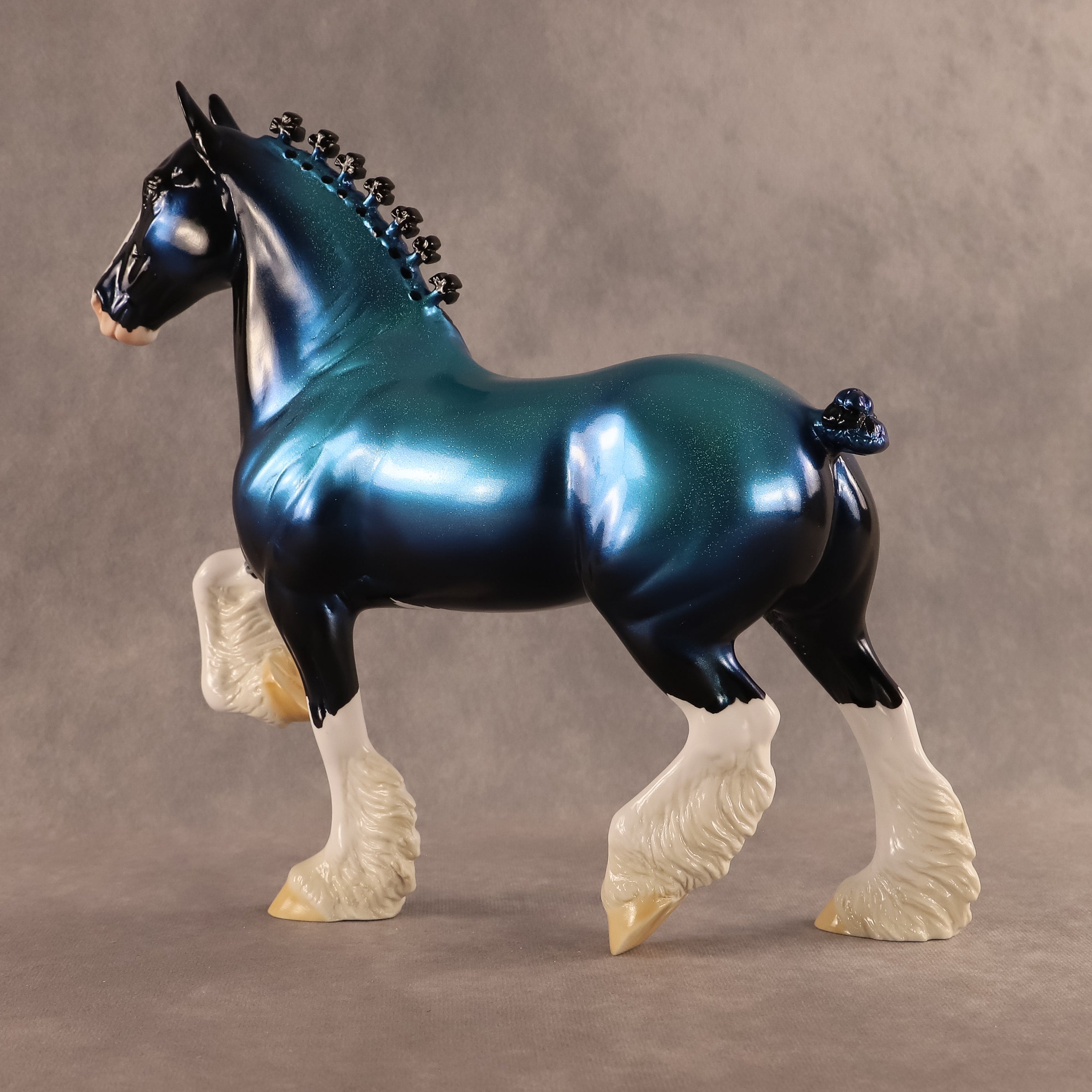 Nick of Time OOAK Trotting Drafter by Erin Corbett EQ26