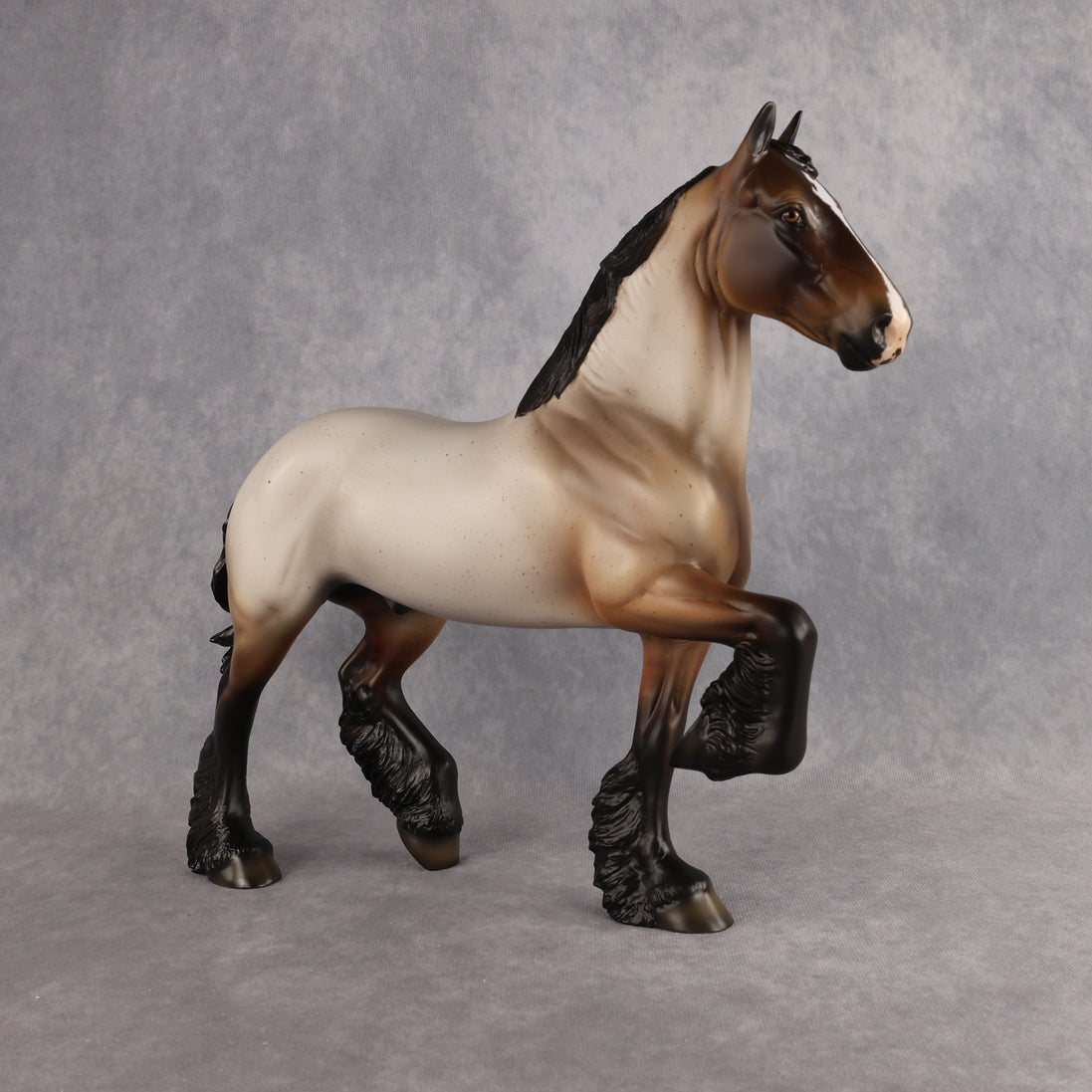 Nigel OOAK FCM Trotting Drafter by Madi Wiseman DDOOAKs26