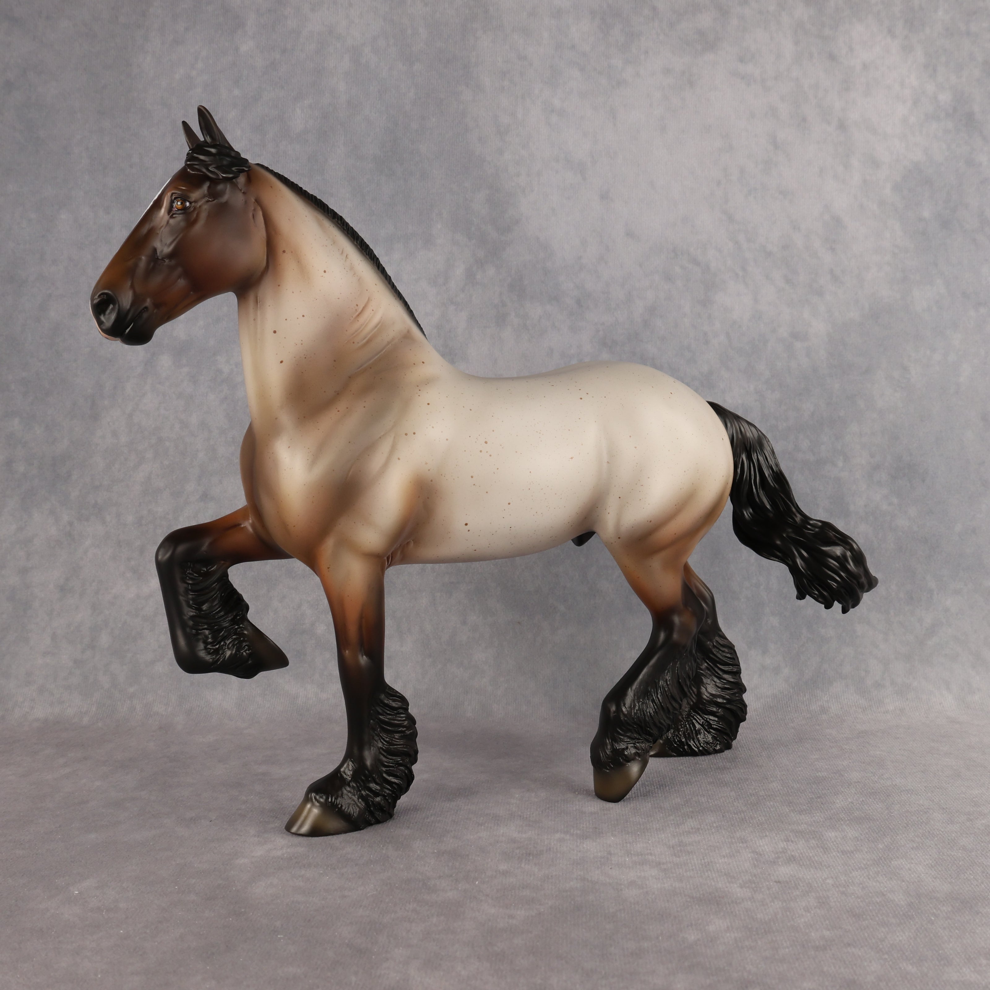 Nigel OOAK FCM Trotting Drafter by Madi Wiseman DDOOAKs26
