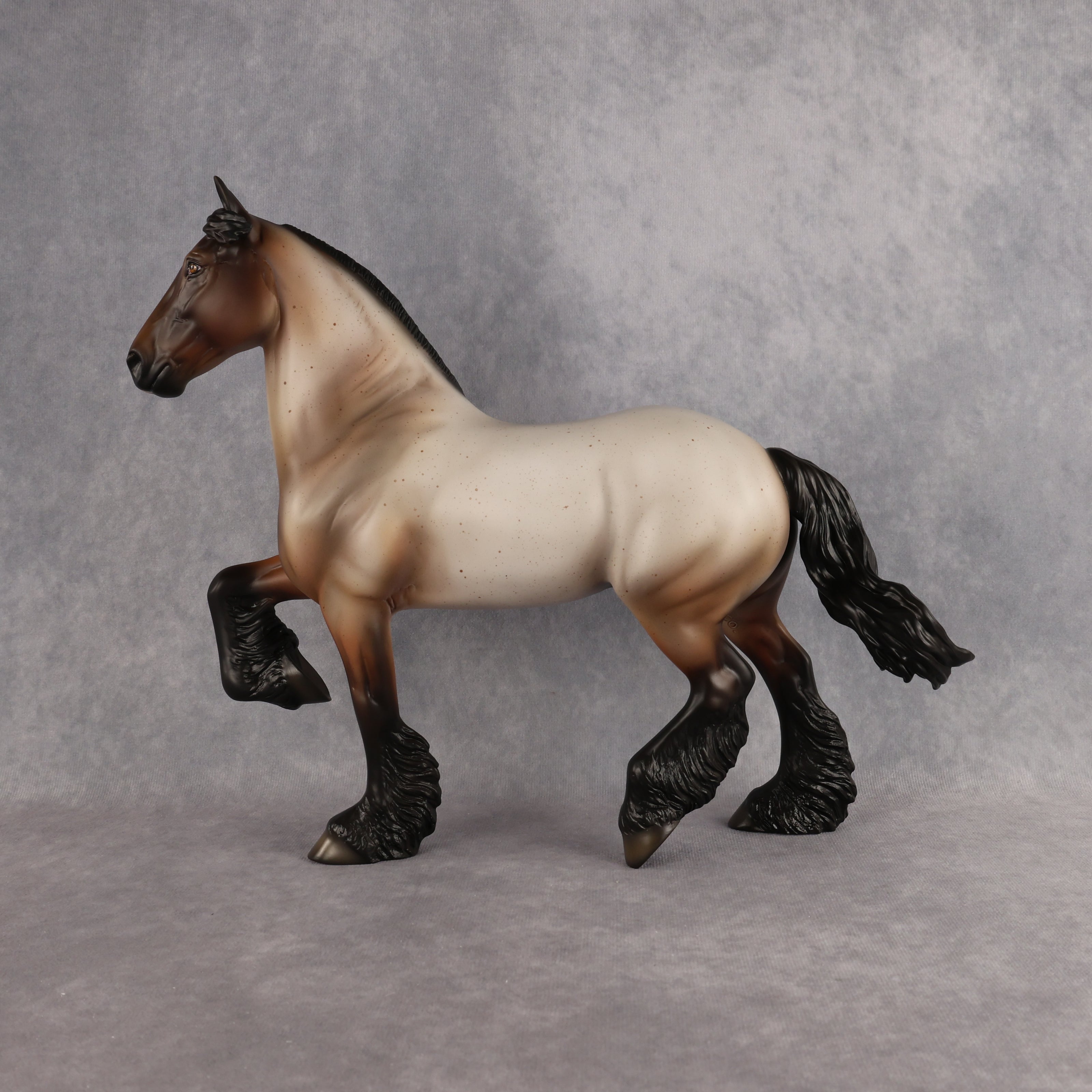 Nigel OOAK FCM Trotting Drafter by Madi Wiseman DDOOAKs26