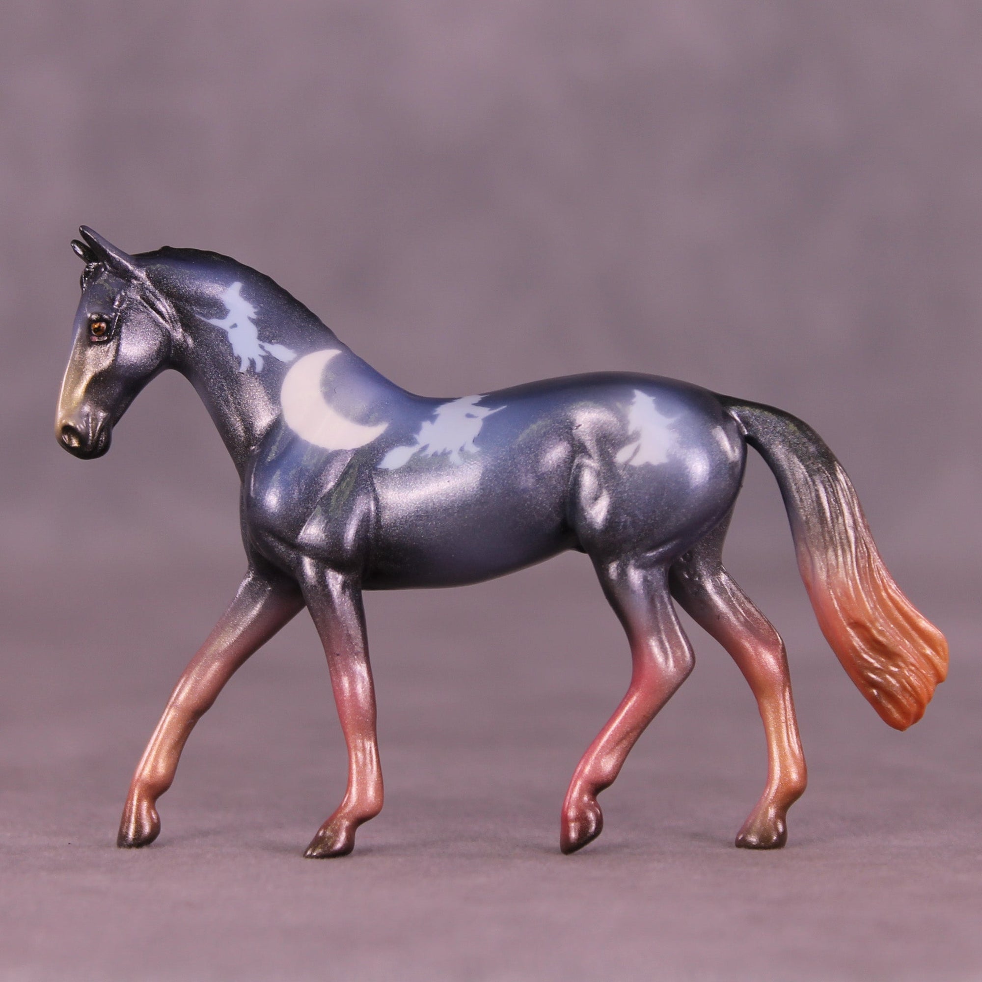 Night Flight OOAK Chip Warmblood by Kike (Enrique) Duarte MM25 Group D