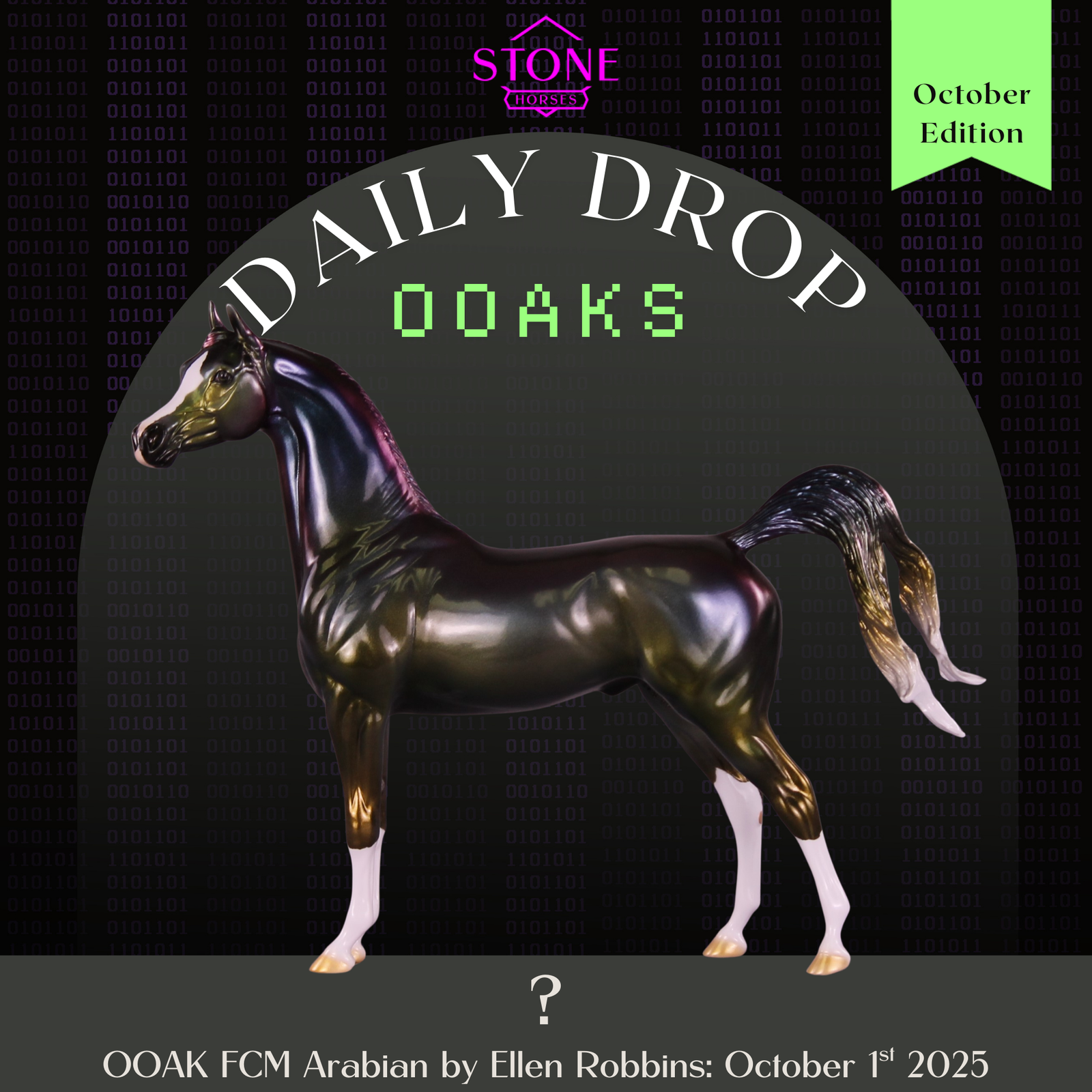 ? OOAK FCM Arabian by Ellen Robbins DDOOAKs25