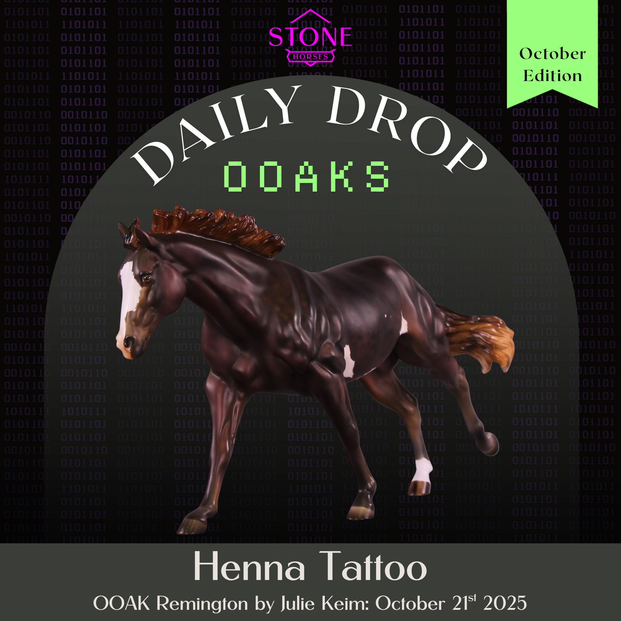 Henna Tattoo OOAK Remington by Julie Keim DDOOAKs25