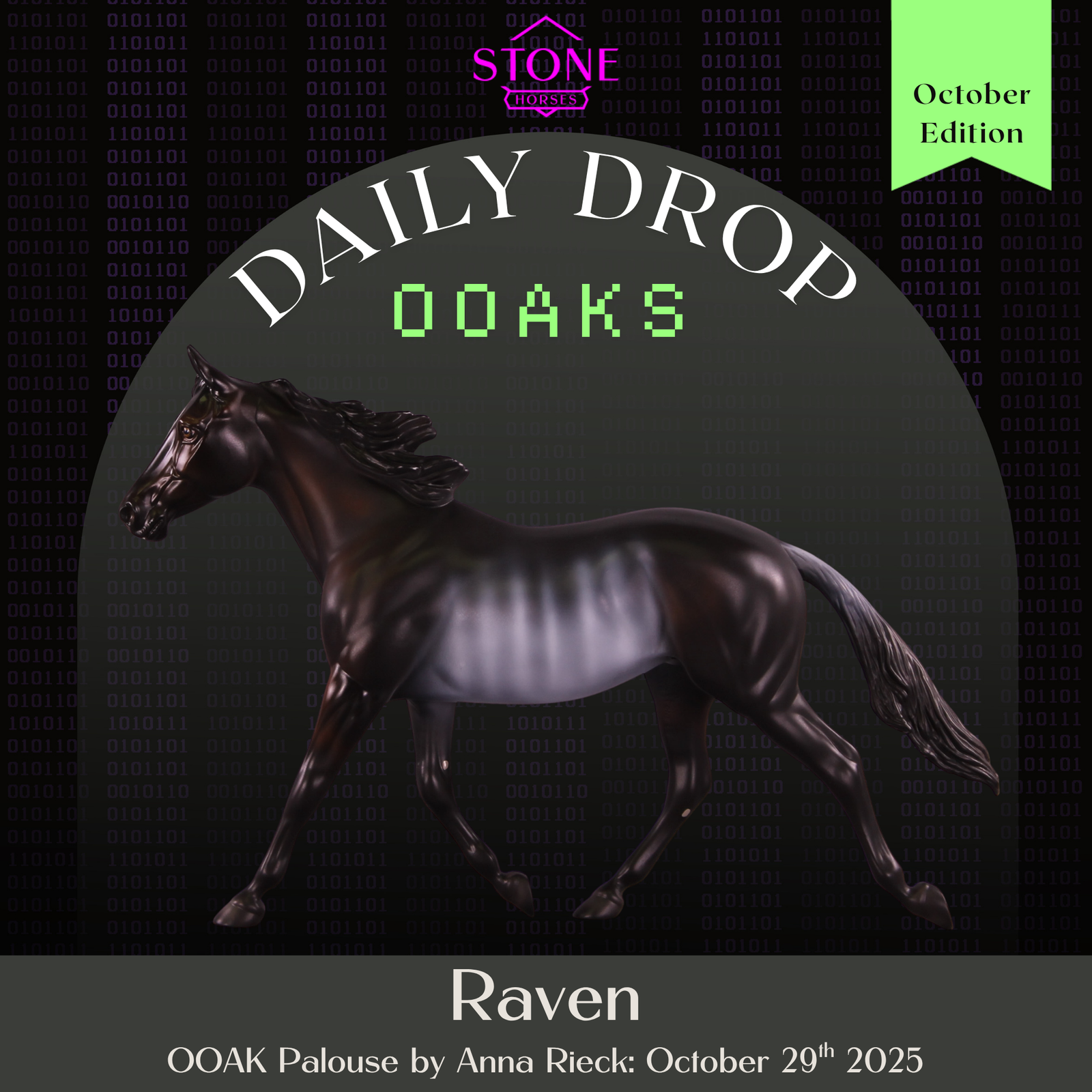 Raven OOAK Palouse by Anna Rieck DDOOAKs25