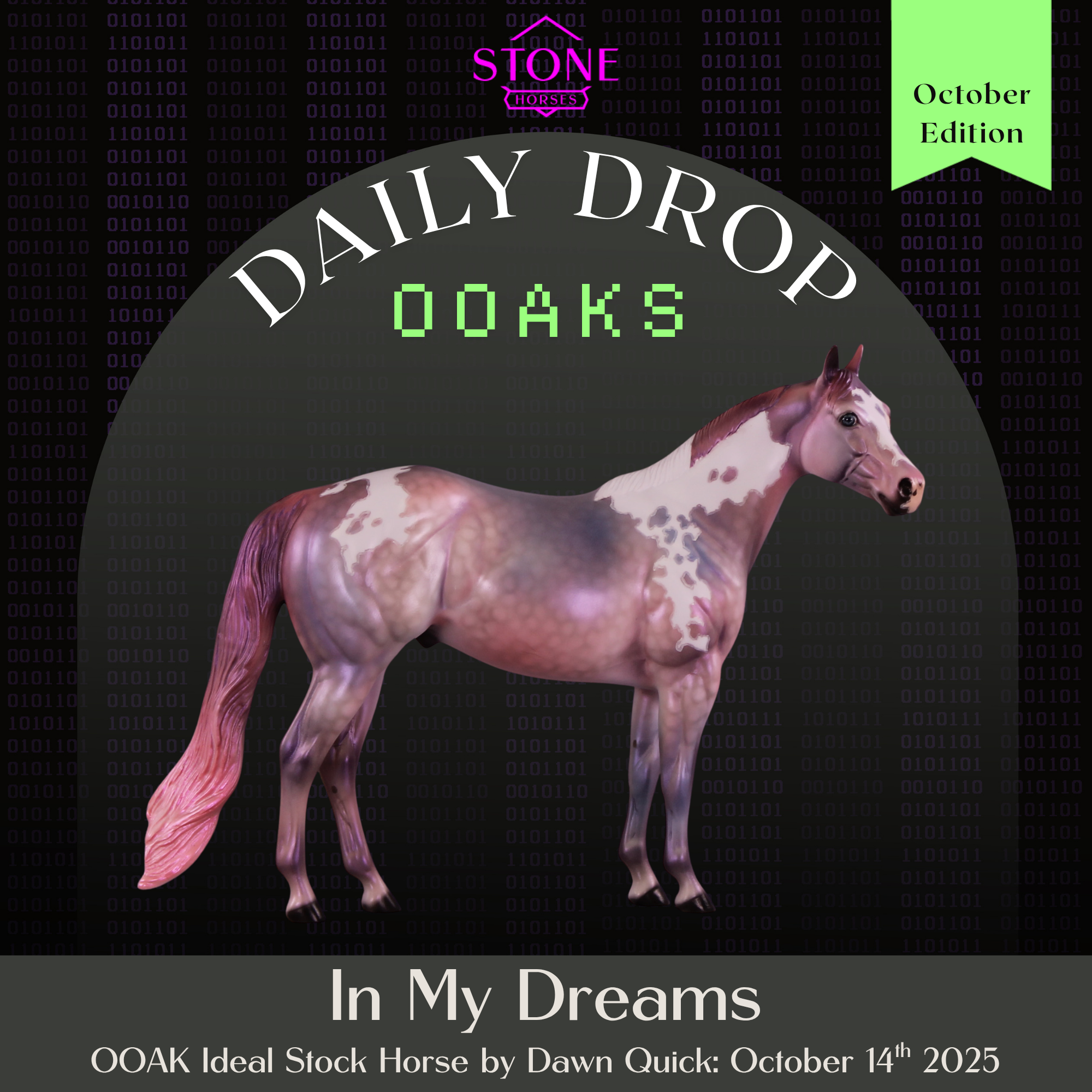 In My Dreams OOAK Ideal Stock Horse by Dawn Quick DDOOAKs25