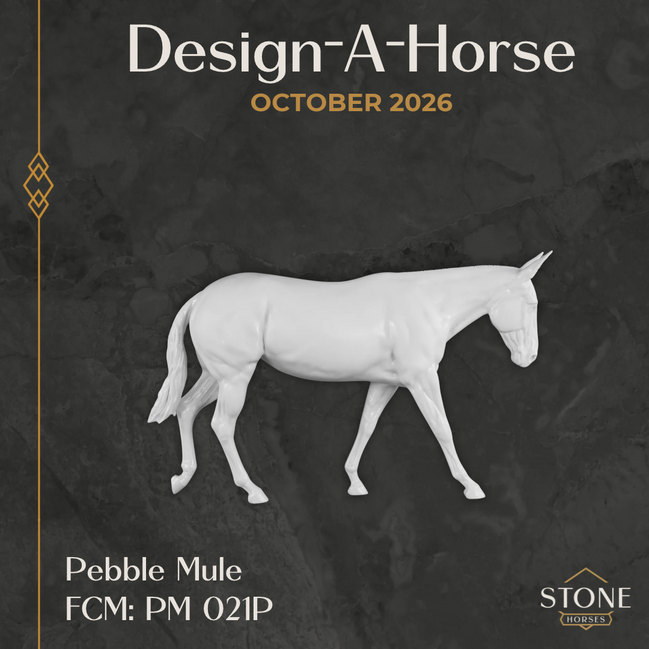 Design-A-Horse Pebble Mule PM021P - October release 2026