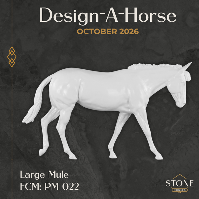 Design-A-Horse Large Mule PM022 - October release 2026