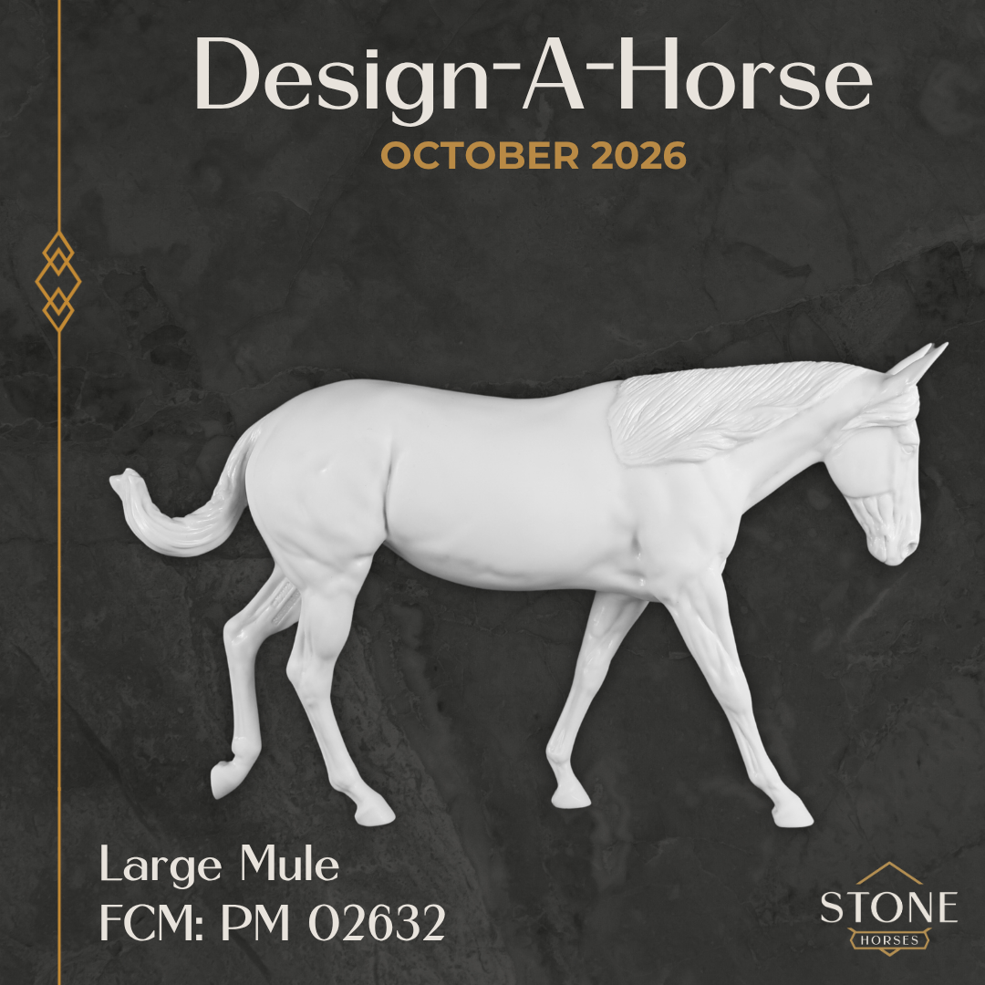 Design-A-Horse Large Mule PM02632 - October release 2026