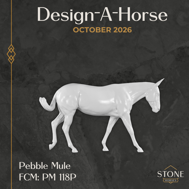 Design-A-Horse Pebble Mule PM018P - October release 2026