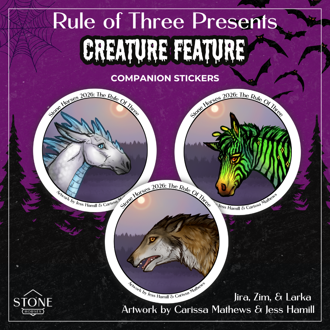 The Rule of Three October Sticker Set 2026 Limited Edition