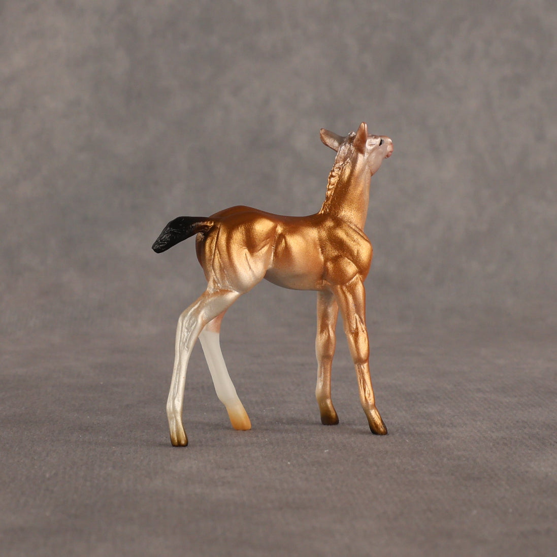 Piebald Fawn OOAK Chip Foal by Alex Fortman EQ26