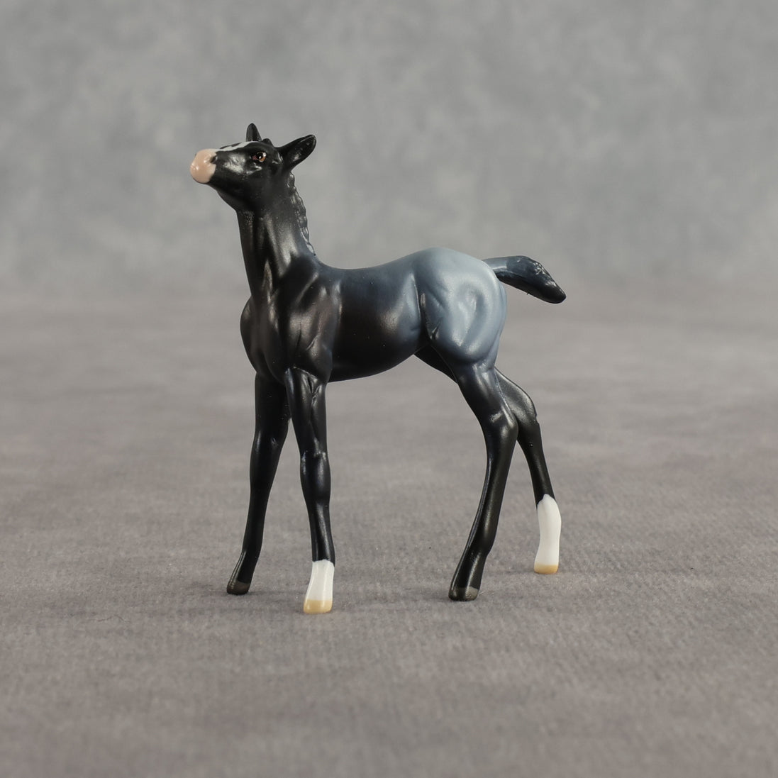 Elsa & Olaf OOAK Chip FCM Stock Horse & Chip Foal by Anna Rieck SCD26