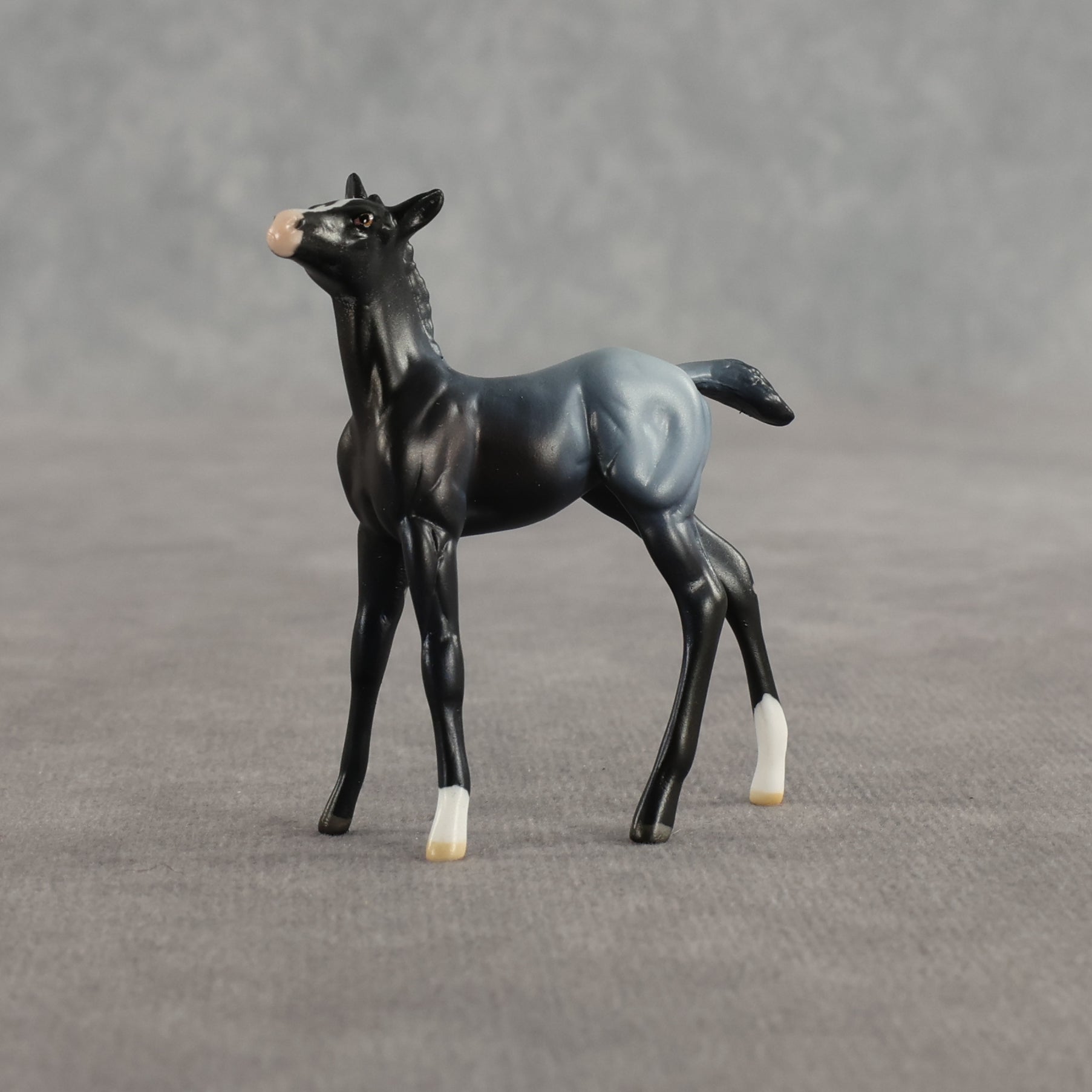 Elsa & Olaf OOAK Chip FCM Stock Horse & Chip Foal by Anna Rieck SCD26