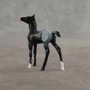 Elsa & Olaf OOAK Chip FCM Stock Horse & Chip Foal by Anna Rieck SCD26