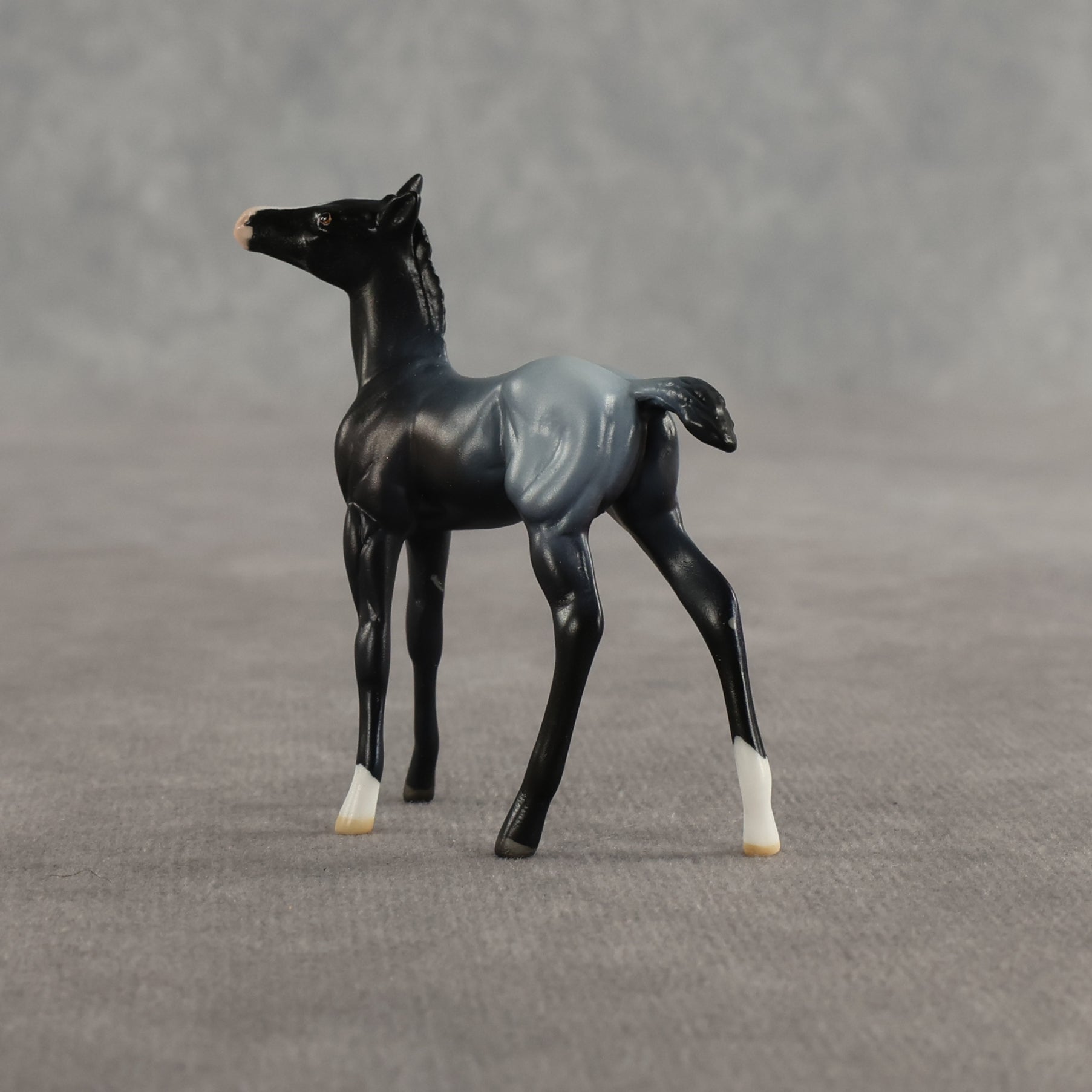 Elsa & Olaf OOAK Chip FCM Stock Horse & Chip Foal by Anna Rieck SCD26