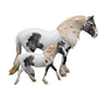 Mini Old Friends SAMPLE Grey Pinto Pebble DraftMare By Ashley Palmer  GERMANY SALE DEU24