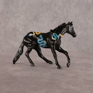 Old Kingdom OOAK Chip Cutting Horse by Enrique Duarte WC26