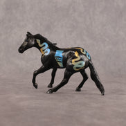 Old Kingdom OOAK Chip Cutting Horse by Enrique Duarte WC26