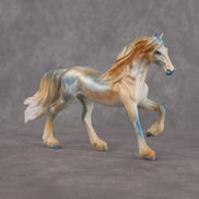 Opalescent OOAK Chip Friesian by Anna Rieck LHS26