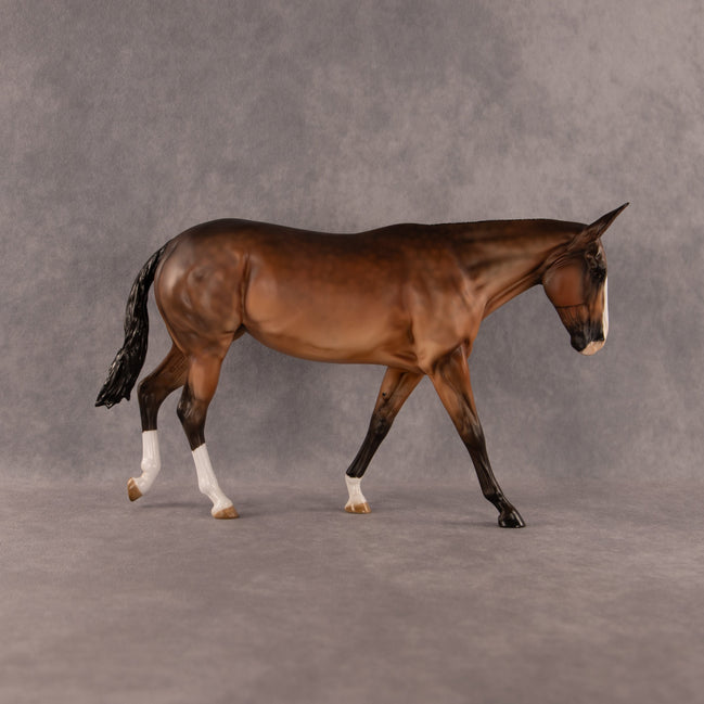 Orange Cake OOAK Large Mule by Kristen Cermele EQ26