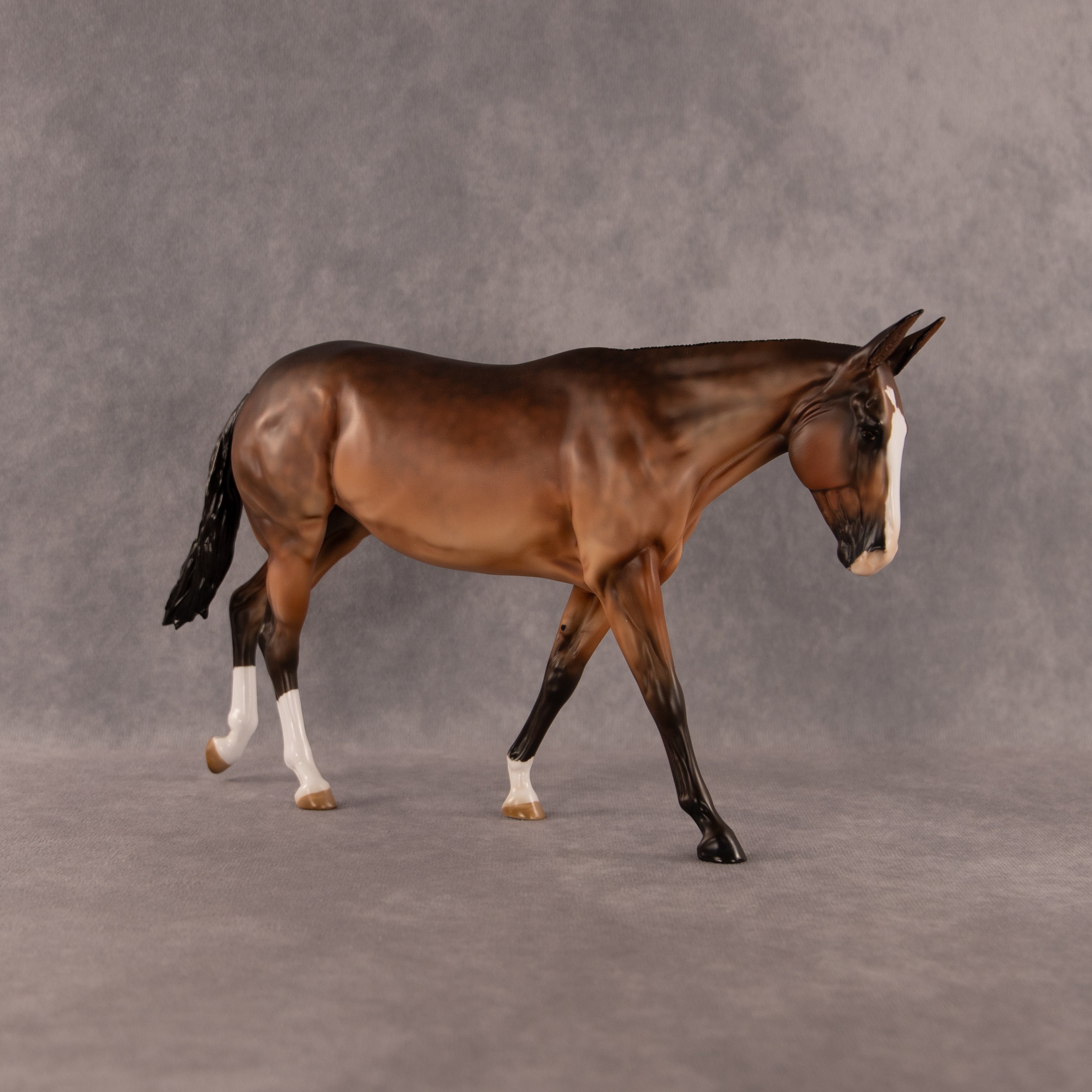 Orange Cake OOAK Large Mule by Kristen Cermele EQ26