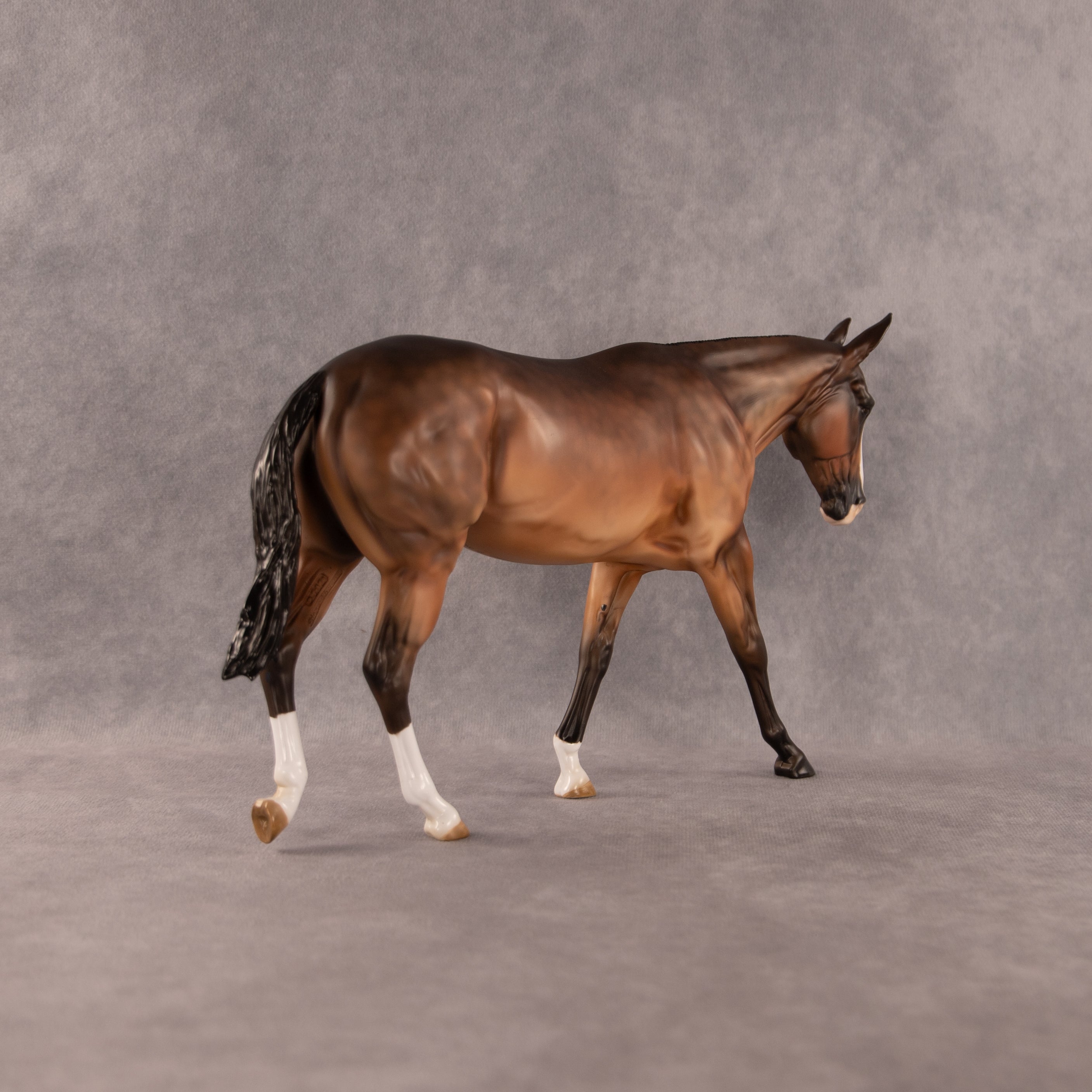Orange Cake OOAK Large Mule by Kristen Cermele EQ26