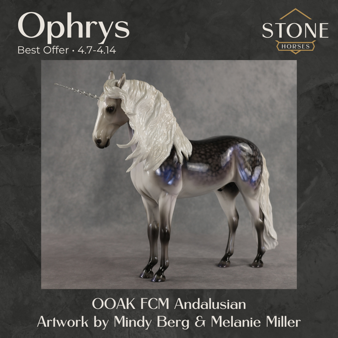 Ophrys OOAK FCM Andalusian by Mindy Berg & Melanie Miller Best