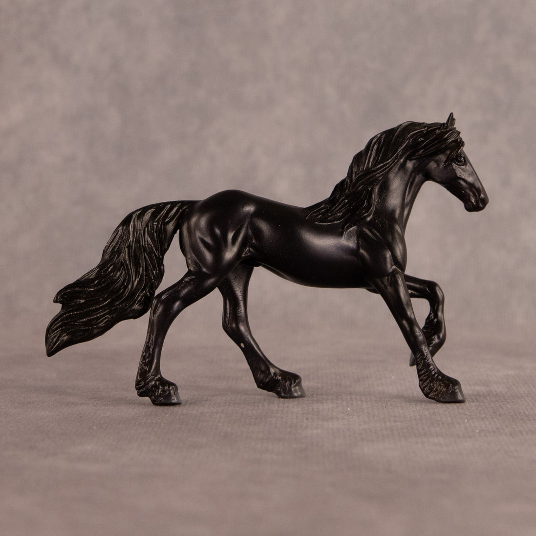 Out of the Ordinary OOAK Chip Friesian by Carly Kudalis EQ26