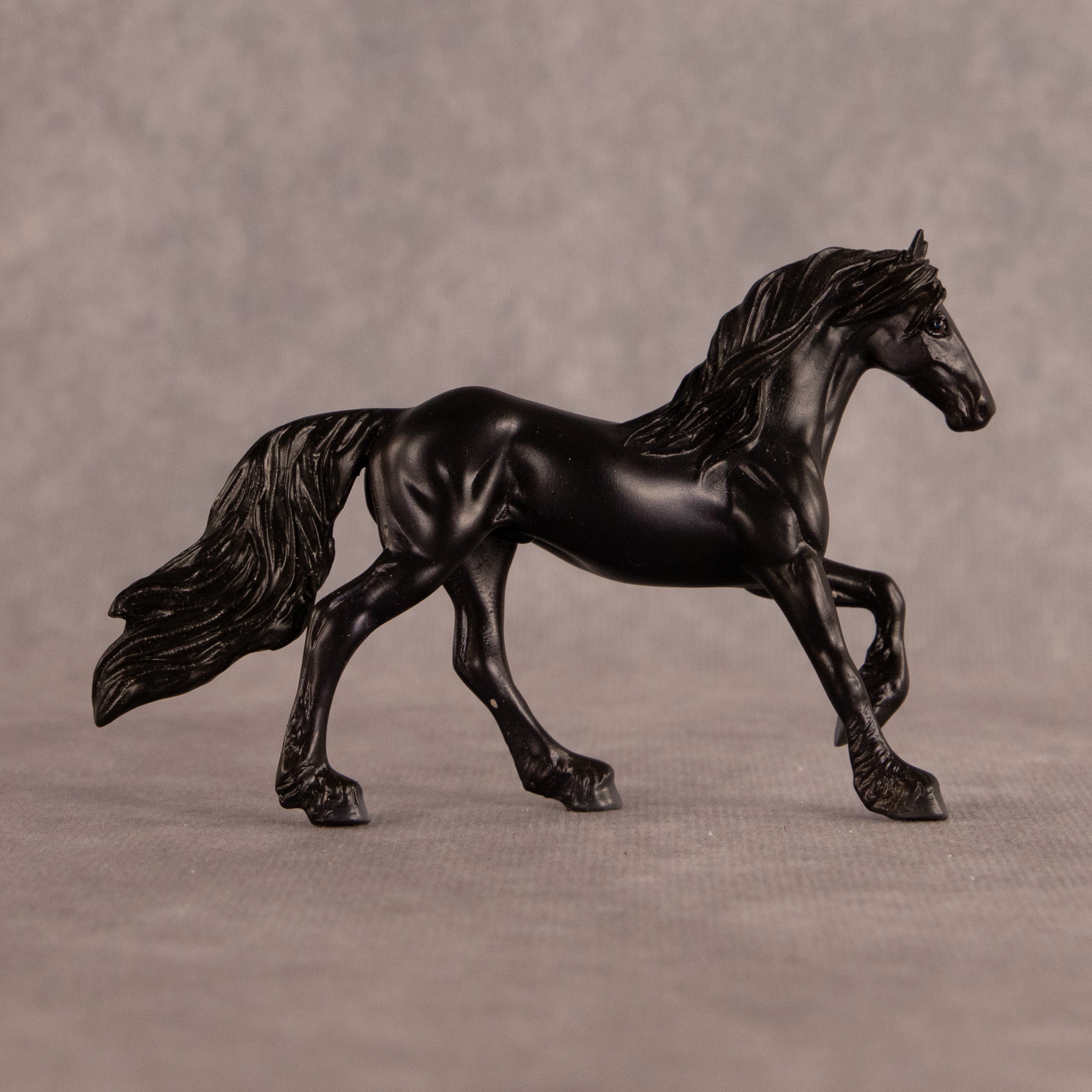Out of the Ordinary OOAK Chip Friesian by Carly Kudalis EQ26