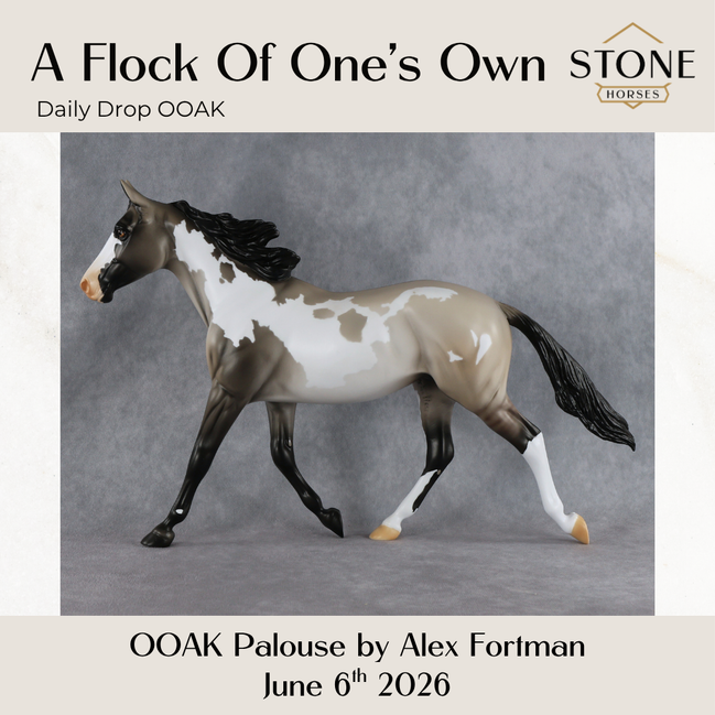 A Flock of One's Own OOAK Palouse by Alex Fortman DDOOAKs26