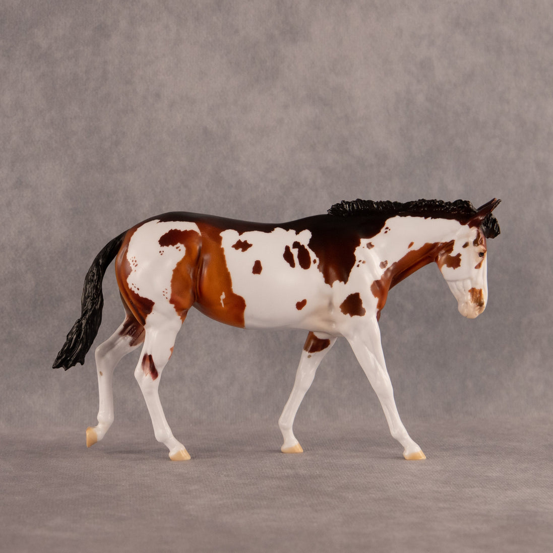 Paper Flocks OOAK FCM Pebble Mule  by Dawn Quick EQ26