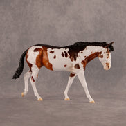 Paper Flocks OOAK FCM Pebble Mule  by Dawn Quick EQ26