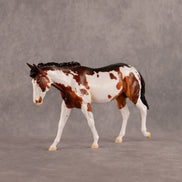 Paper Flocks OOAK FCM Pebble Mule  by Dawn Quick EQ26