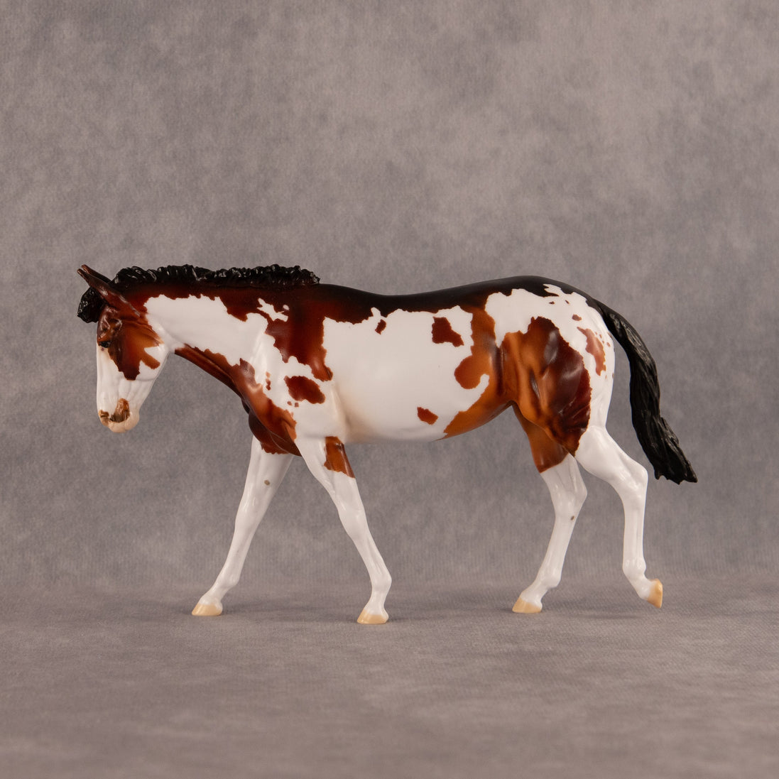 Paper Flocks OOAK FCM Pebble Mule  by Dawn Quick EQ26