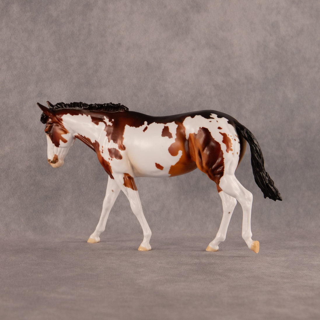 Paper Flocks OOAK FCM Pebble Mule  by Dawn Quick EQ26
