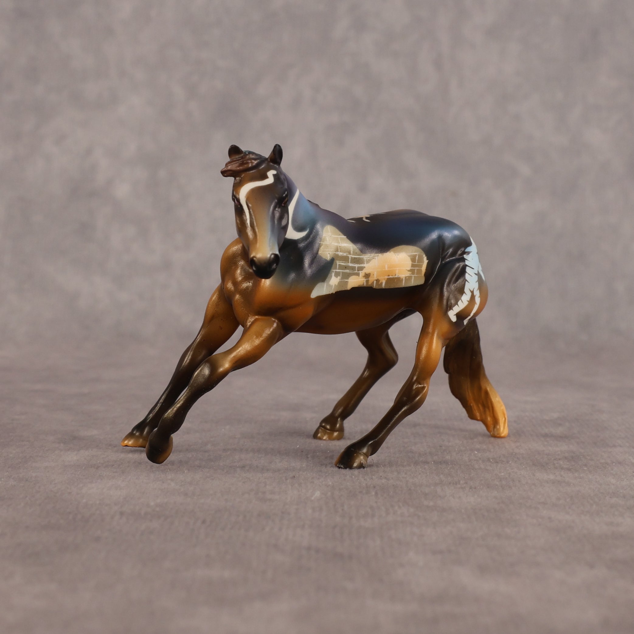 Papyrus OOAK Chip Cutting Horse by Enrique Duarte WC26