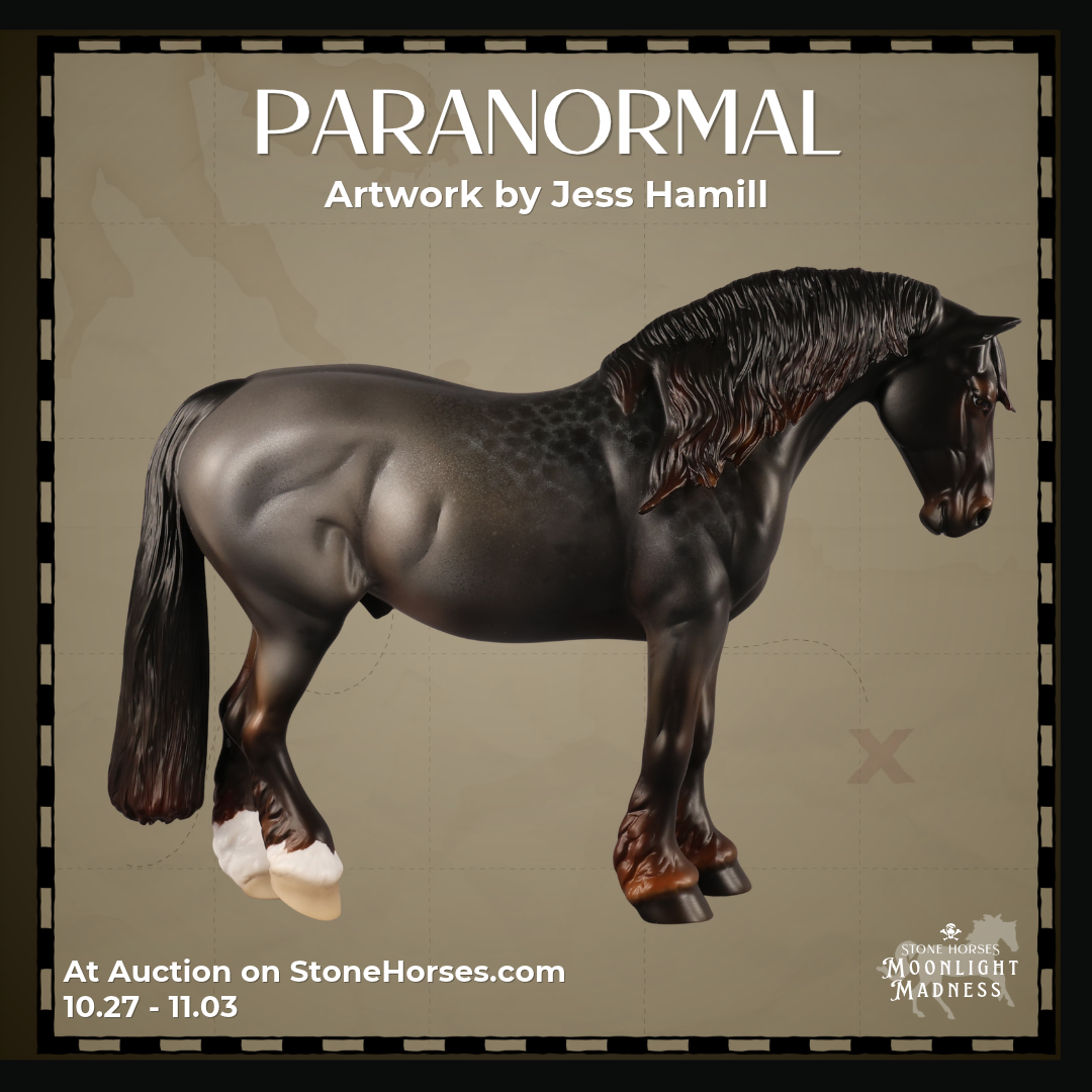 Paranormal OOAK EFCM Bunny by Jess Hamill MM26